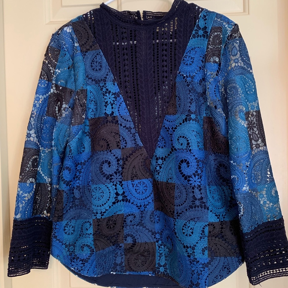 Sea New York Paisley Top